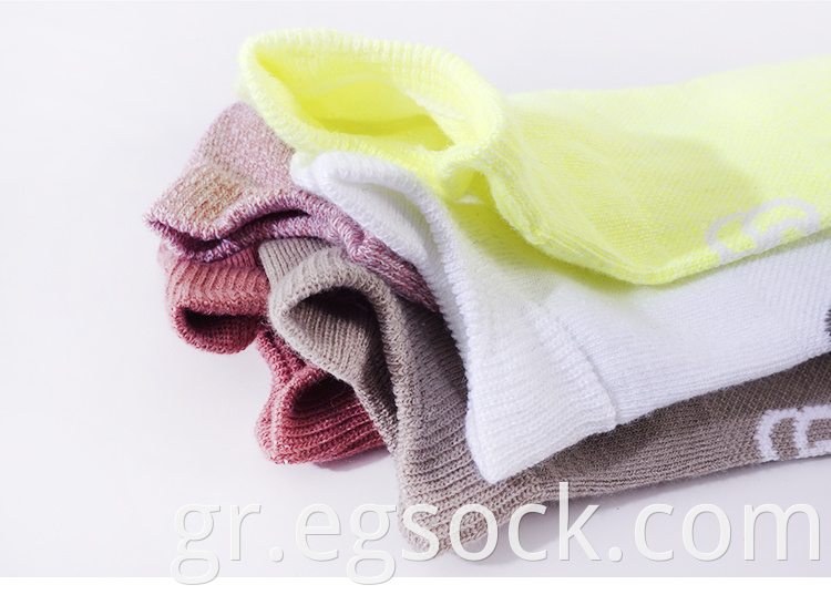 Antibacterial Blank Athletic Running Socks